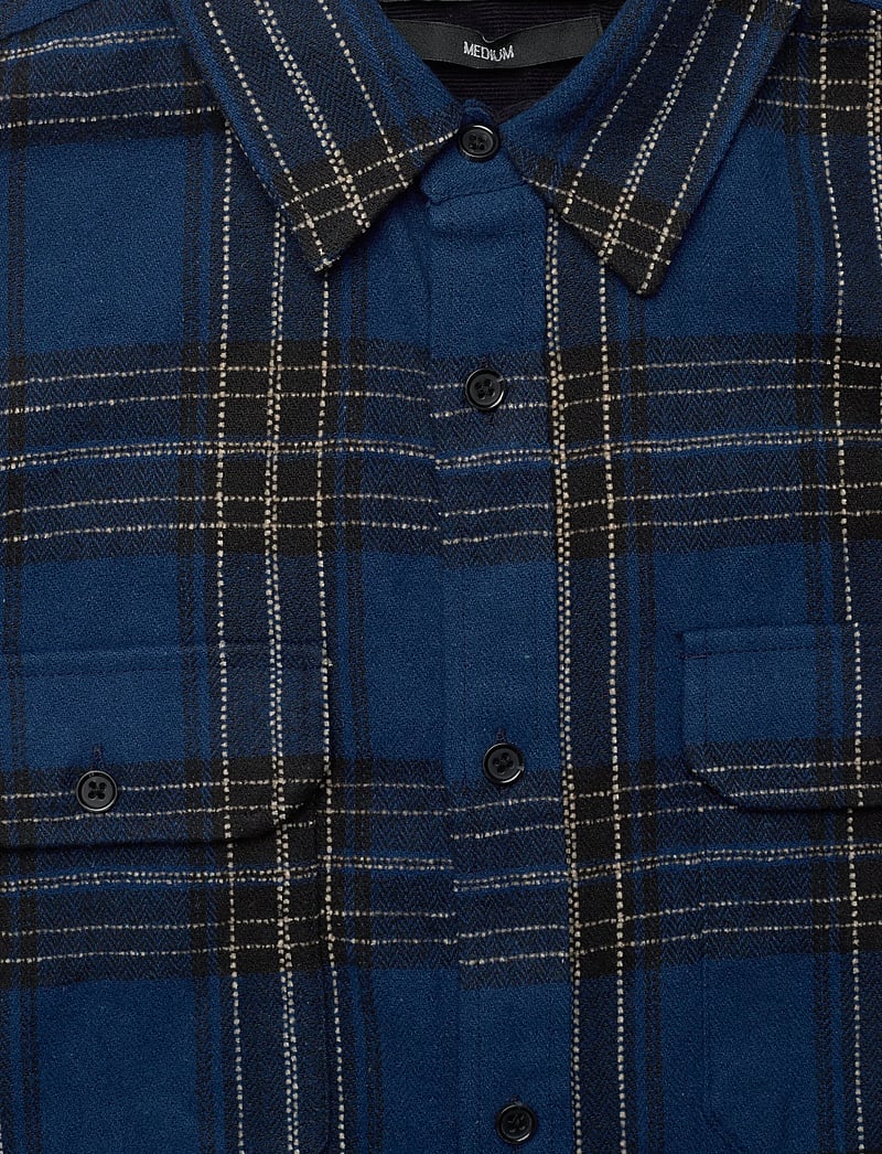 INDICODE - INCape - flanell-hemden - sapphire - 2