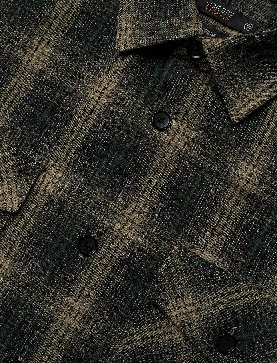 INDICODE - INAlomo - flanellskjorter - raven - 3