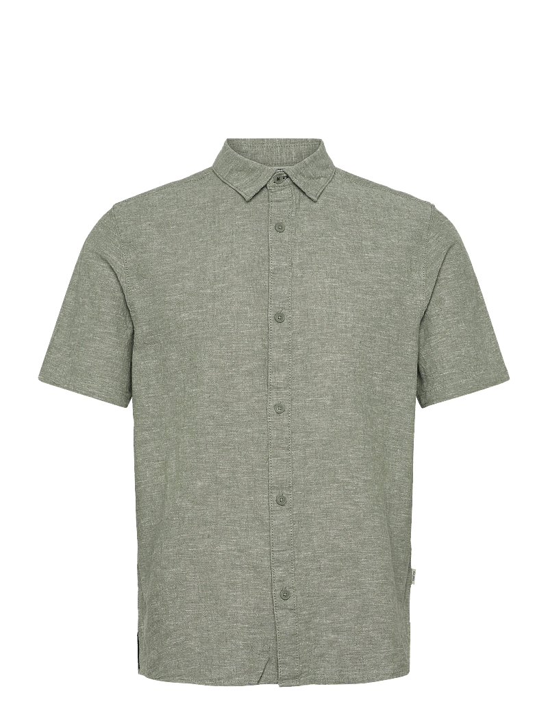 INDICODE - INLeoni ss shirt - linased särgid - sea spray - 0
