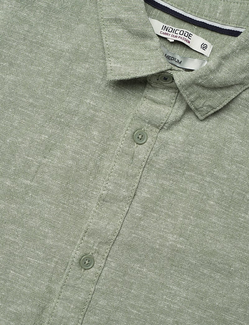 INDICODE - INLeoni ss shirt - linased särgid - sea spray - 3