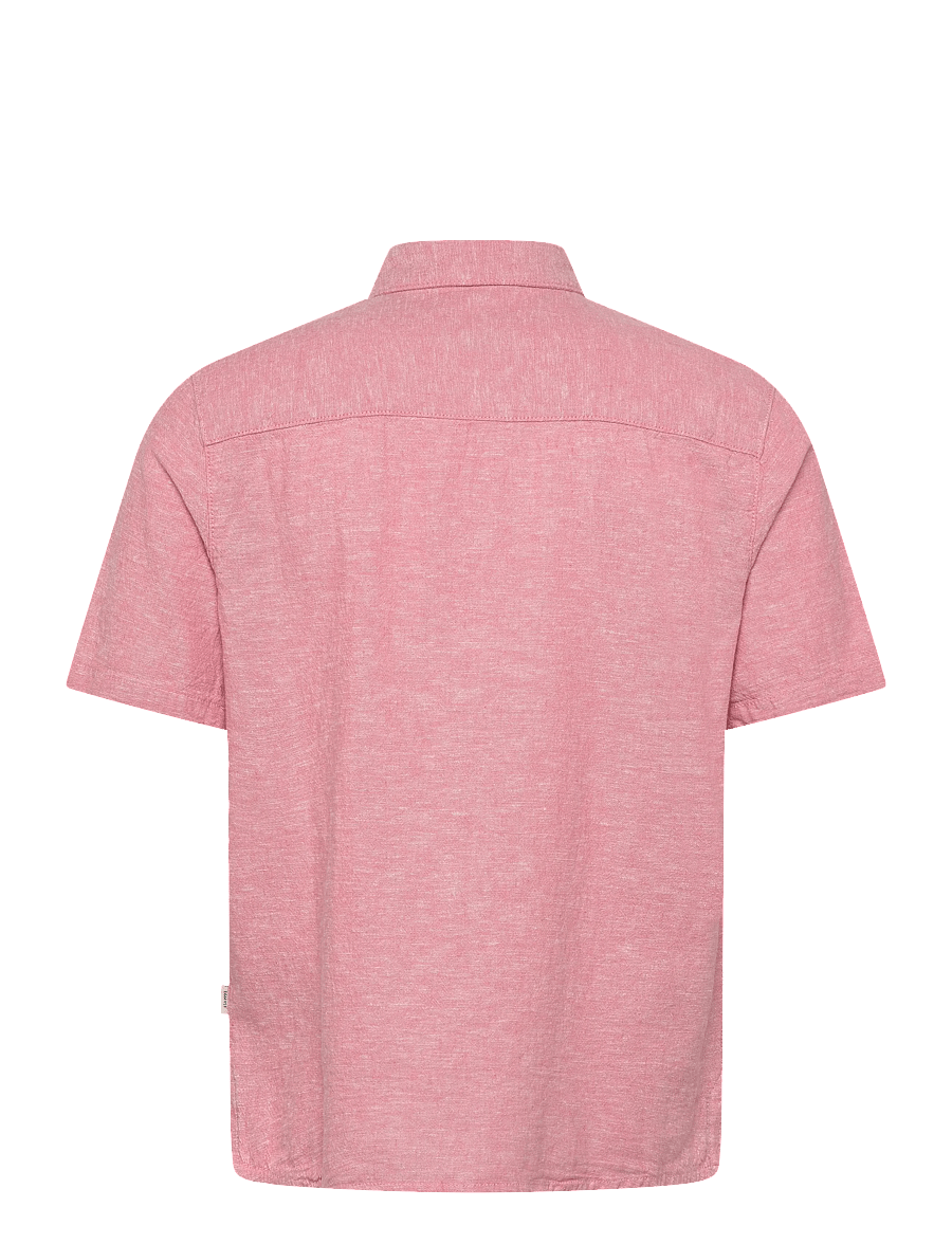 INDICODE - INLeoni ss shirt - leinenhemden - wild rose - 2
