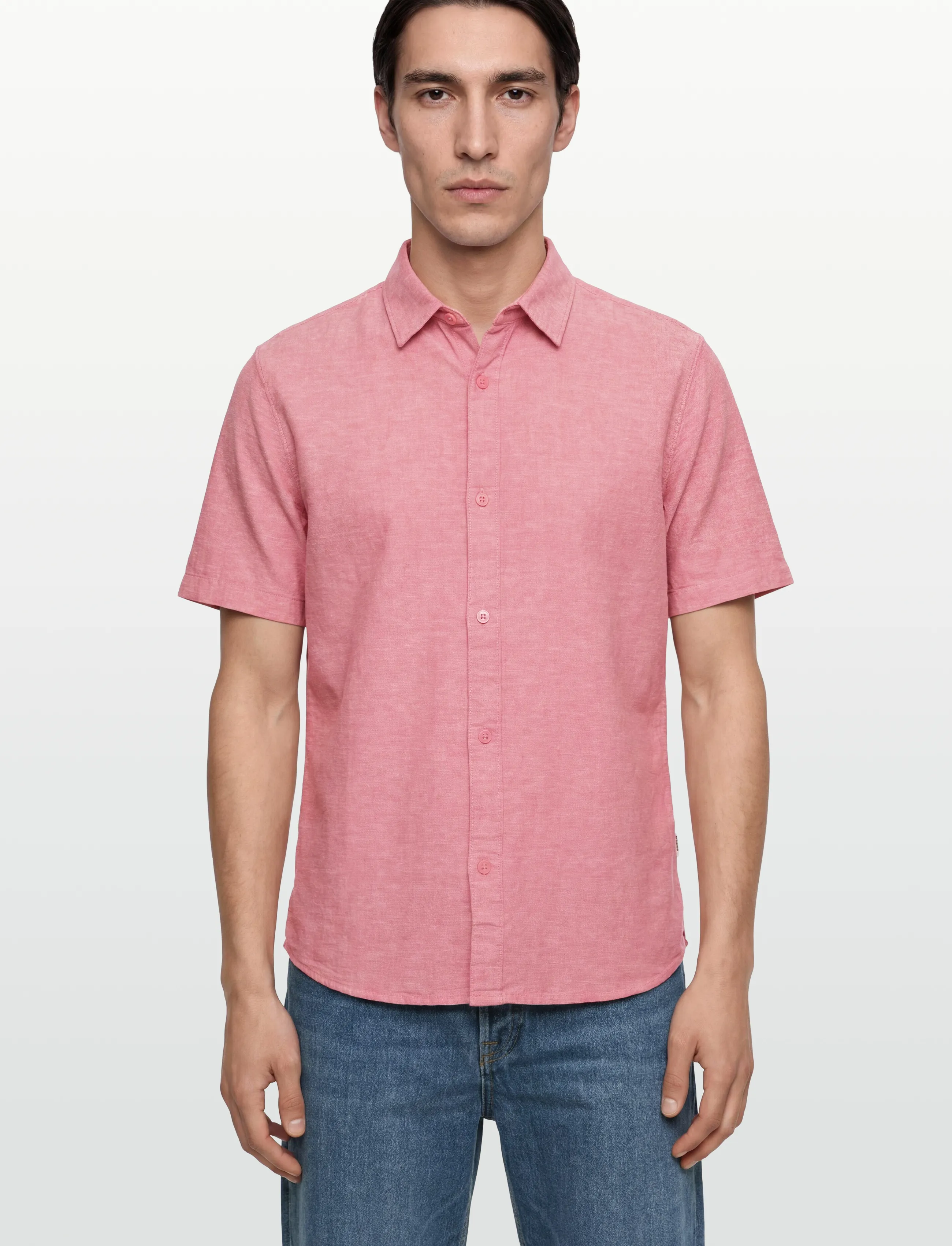 INDICODE - INLeoni ss shirt - laveste priser - wild rose - 3