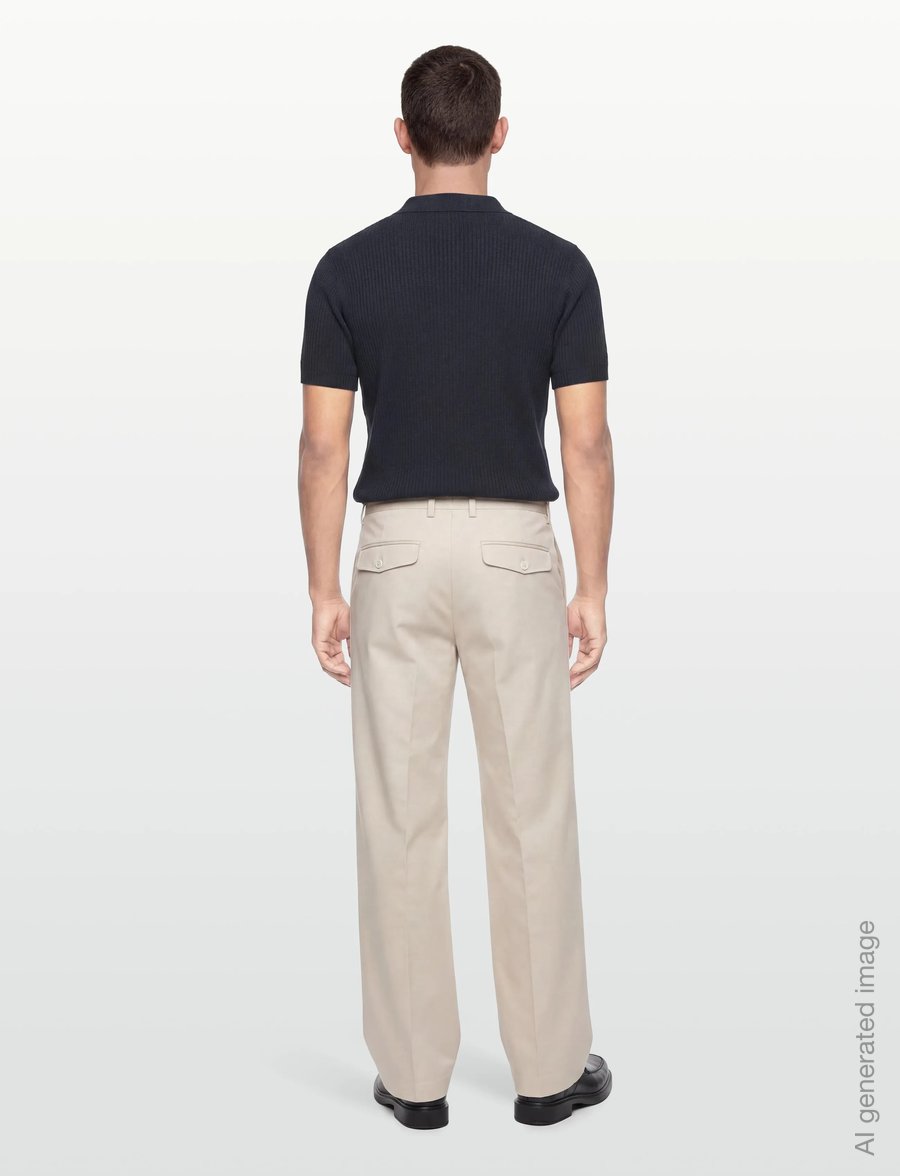INDICODE - INHarlo - langärmlige strick-polohemden - navy - 4