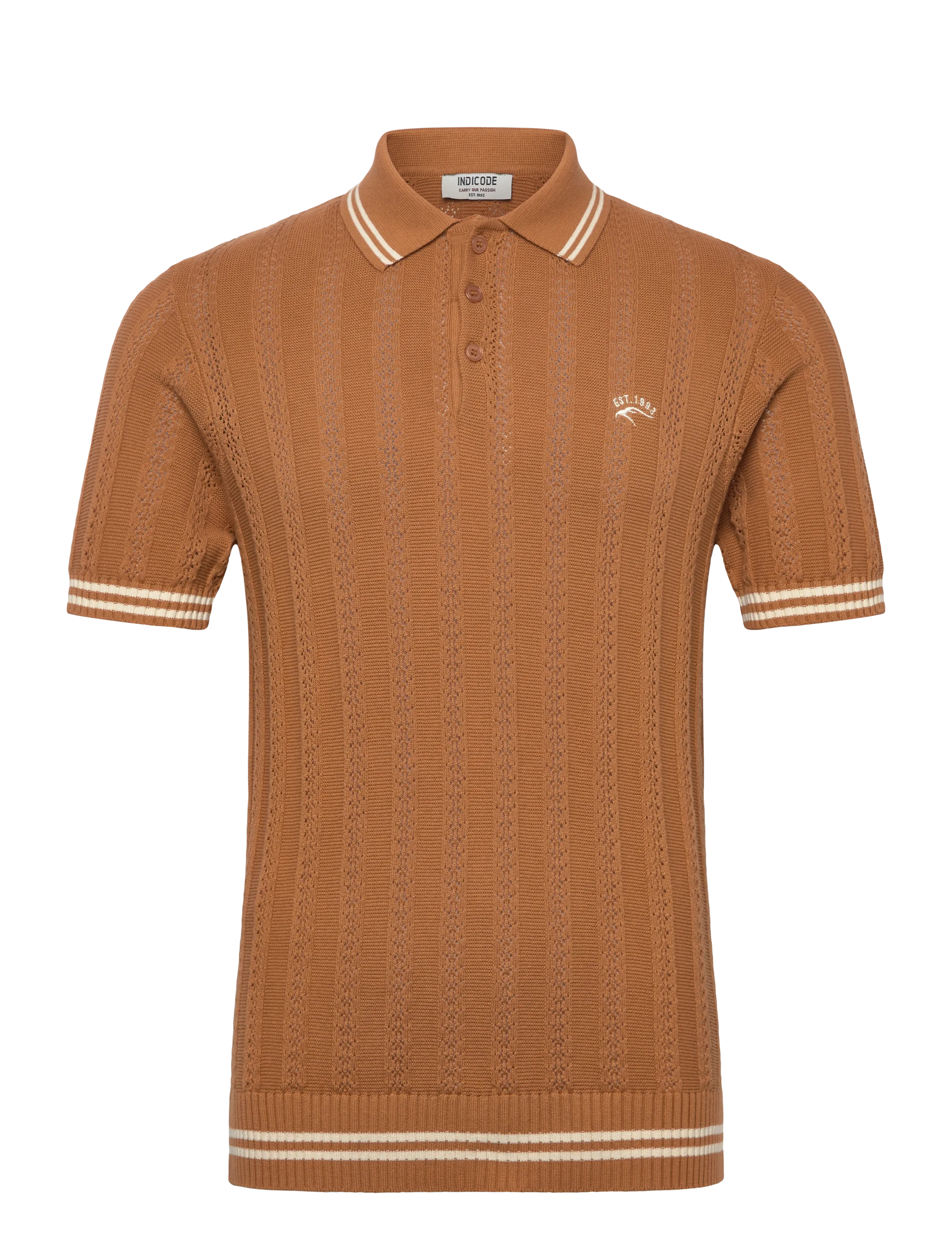 INDICODE INLunn - Strickmode - CAMEL / brown