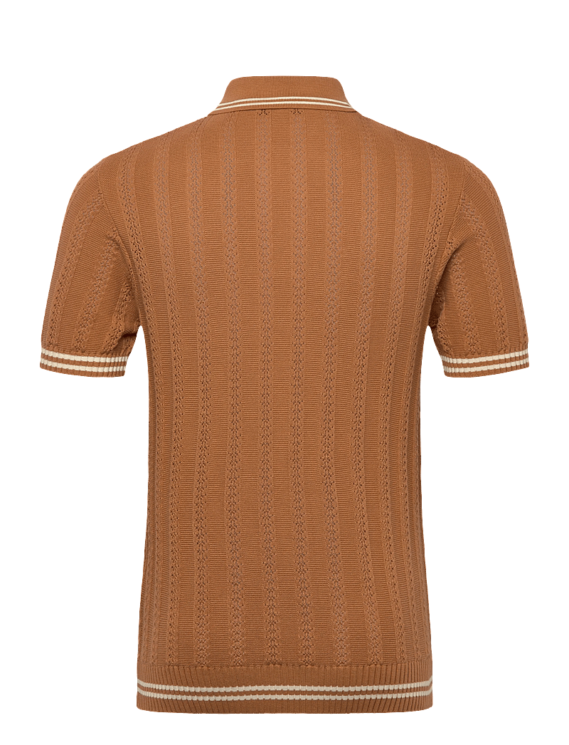INDICODE - INLunn - gestrickte polohemden - camel - 1