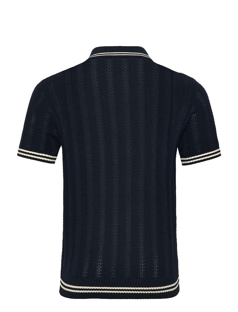 INDICODE - INLunn - gestrickte polohemden - sky captain - 1