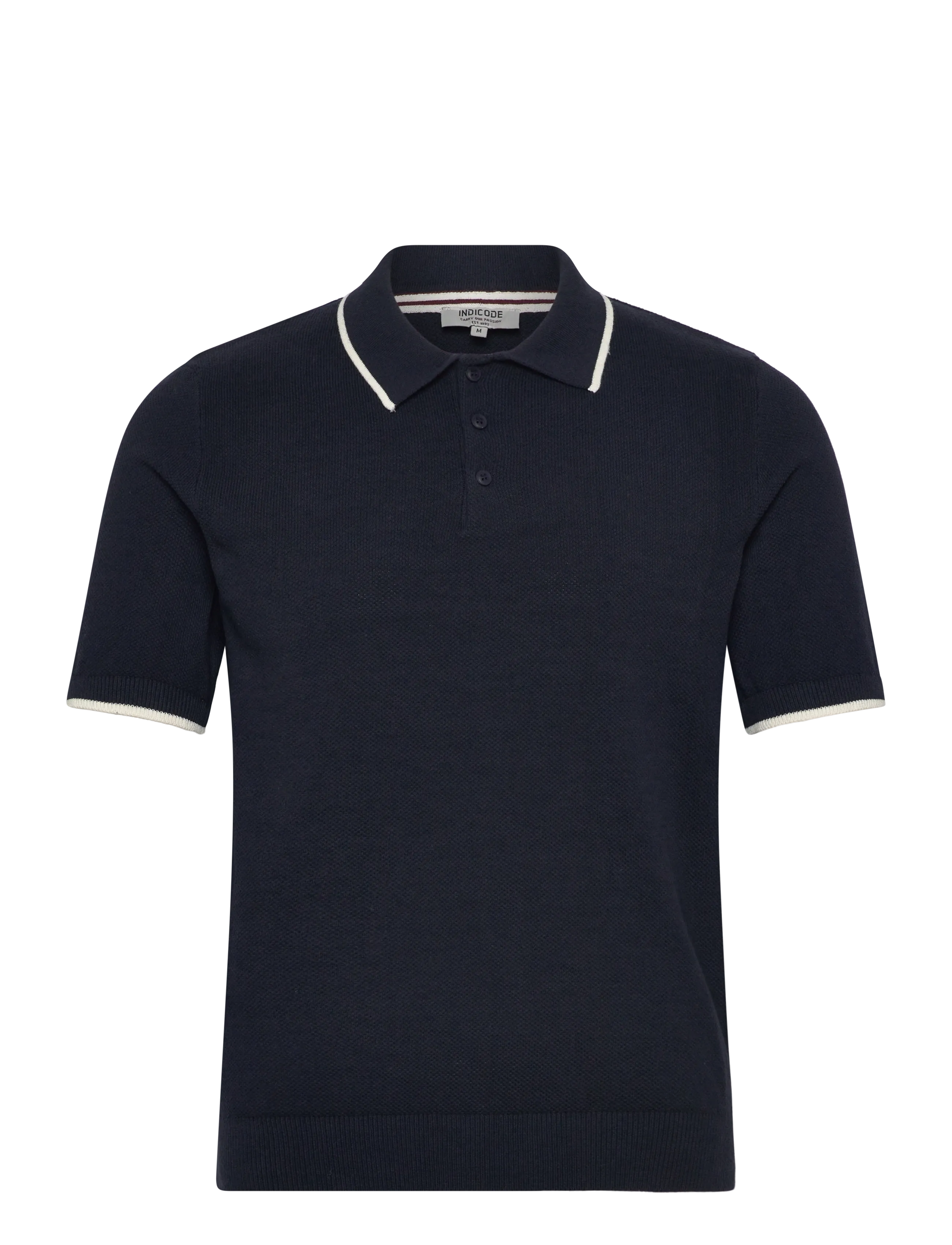 INDICODE INNomi Polo - Strik - SKY CAPTAIN / navy