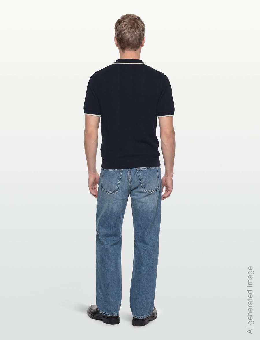 INDICODE - INNomi Polo - knitted polos - sky captain - 4