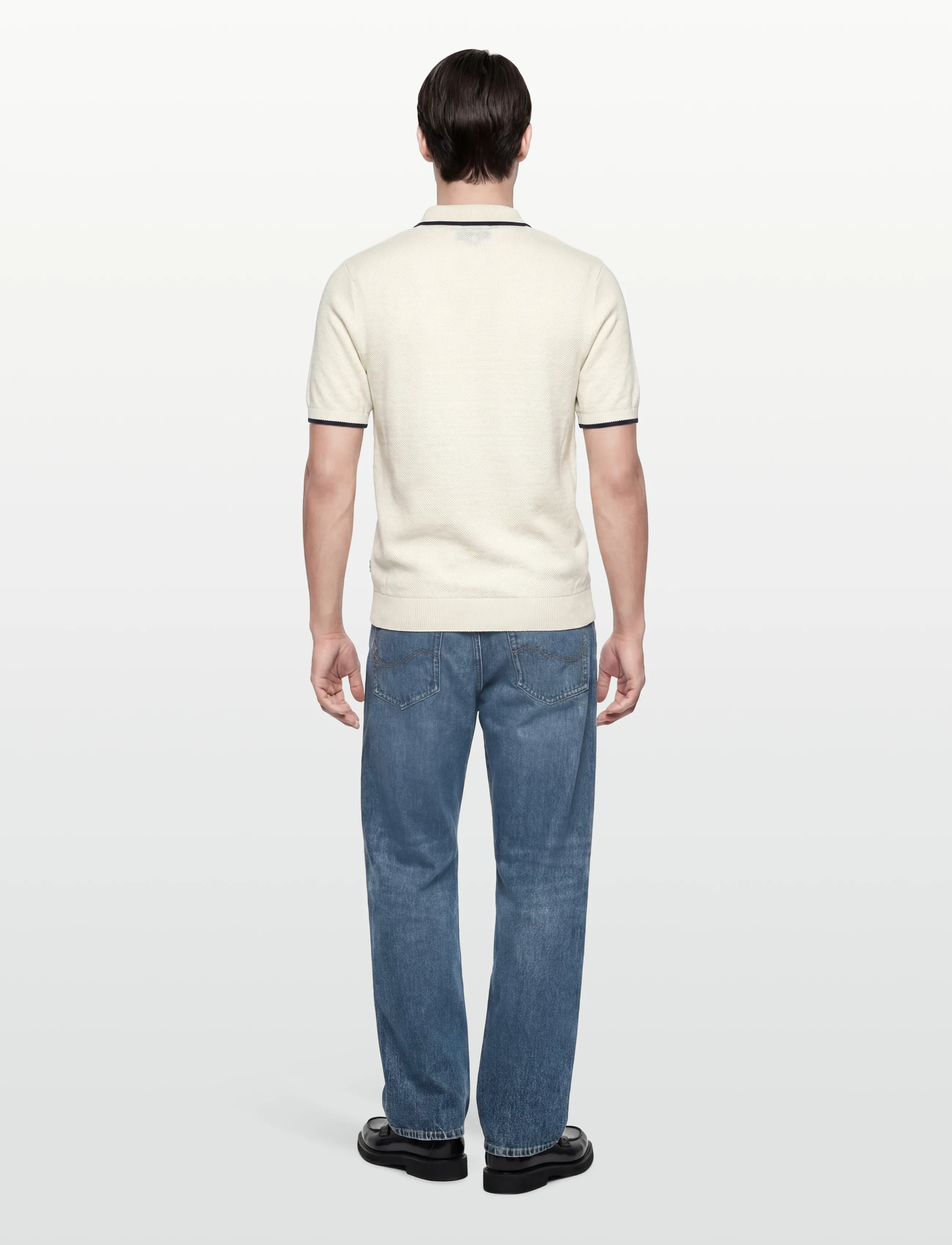 INDICODE - INNomi Polo - knitted polos - vanilla ice - 4