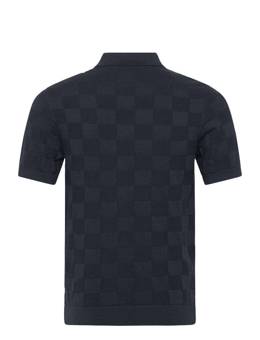 INDICODE - INFrans polo - knitted polos - sky captain - 2