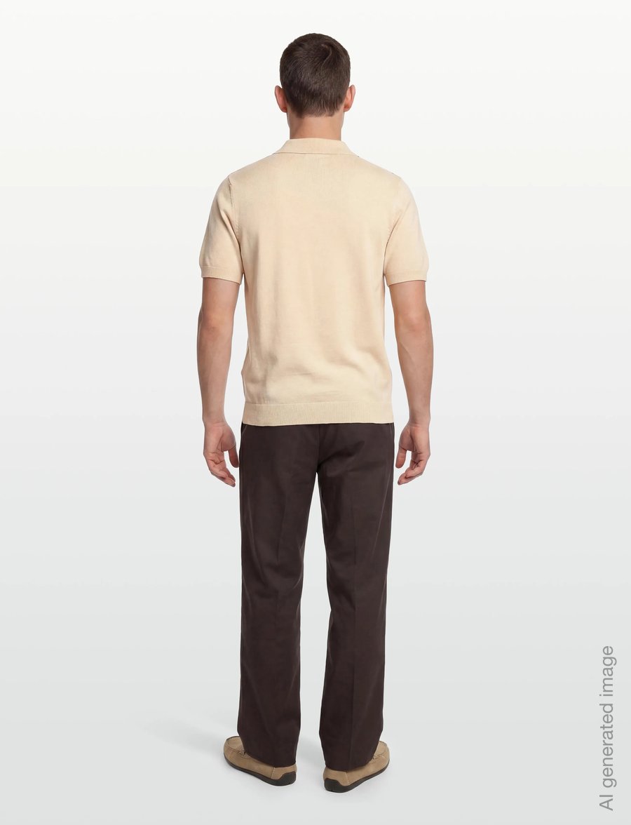 INDICODE - INRiver - knitted polos - fog - 4