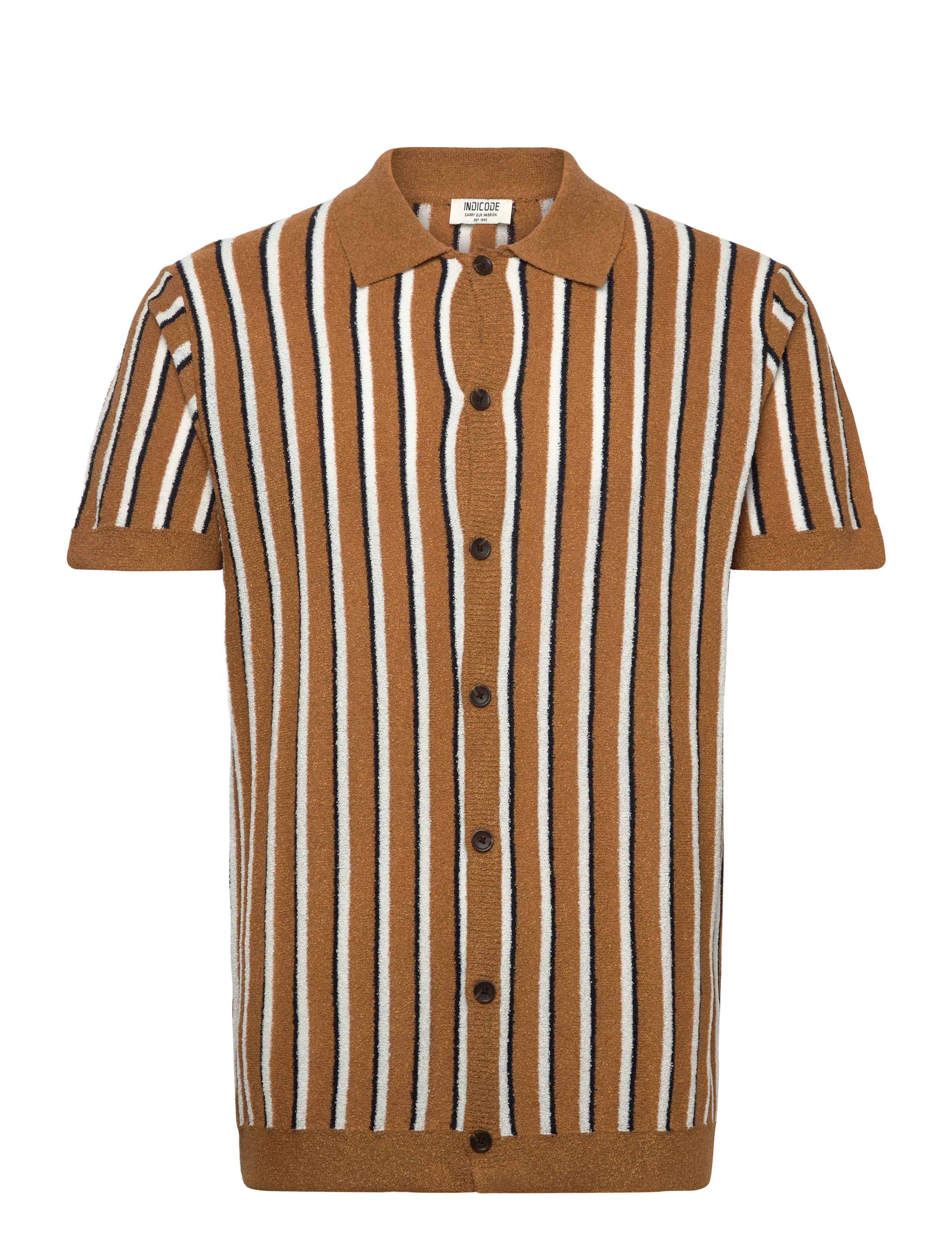 INDICODE INKazemi - Megztiniai - CAMEL / brown