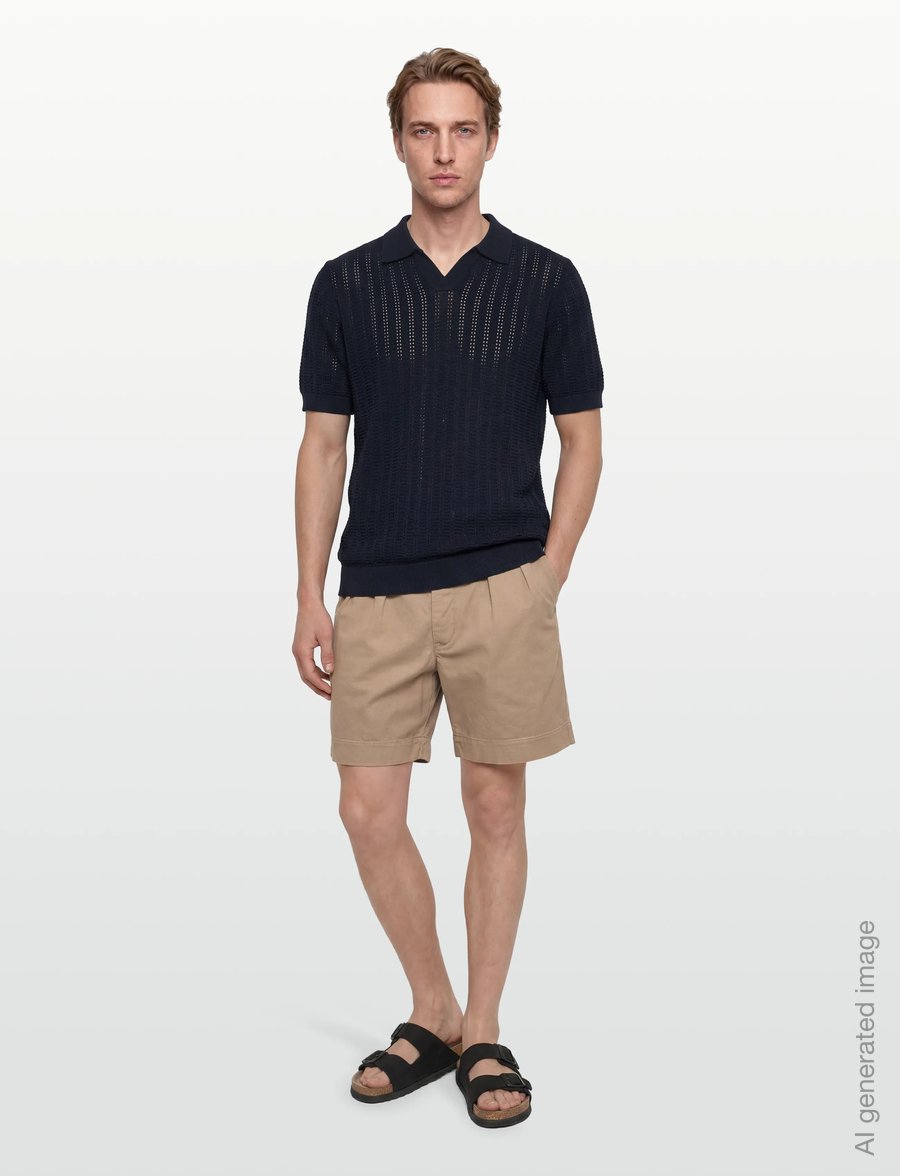 INDICODE - INCyto - knitted polos - sky captain - 0