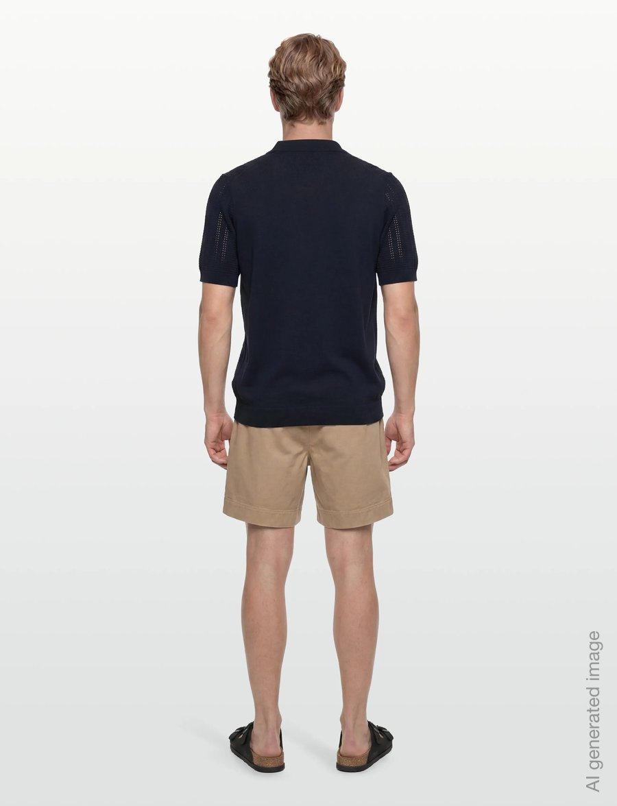 INDICODE - INCyto - knitted polos - sky captain - 4