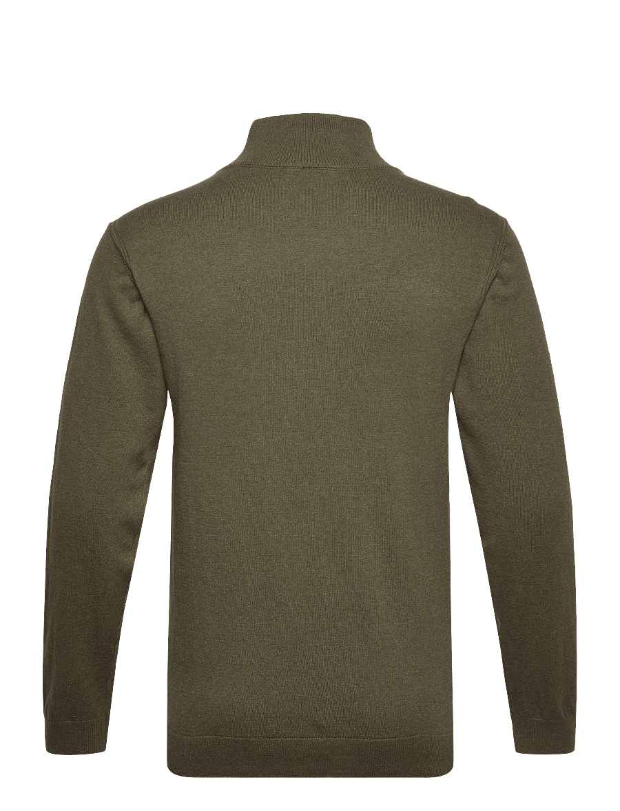 INDICODE - INAncona - pullover mit halbem reißverschluss - army mix - 1