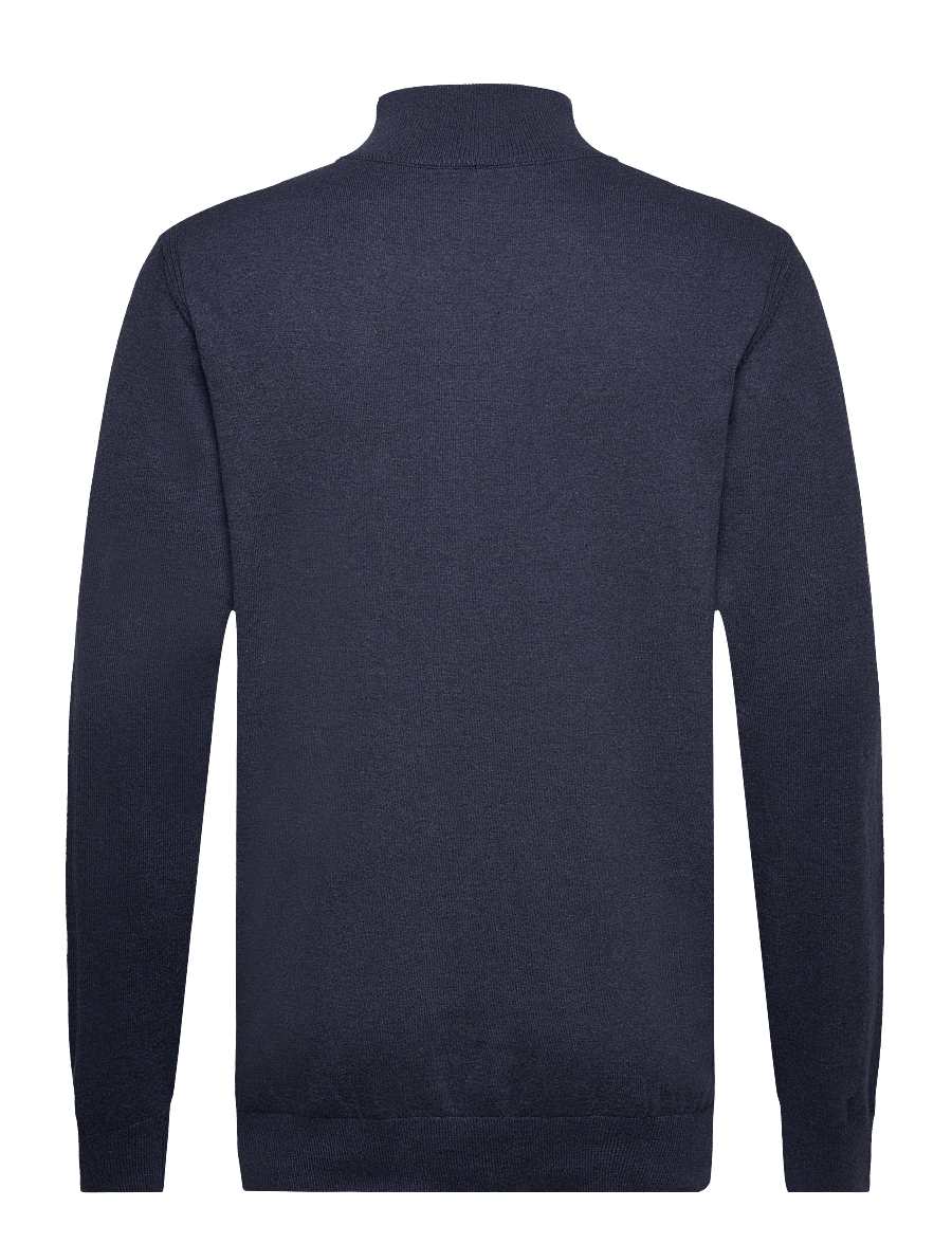 INDICODE - INAncona - halfzip strik - navy mix - 1