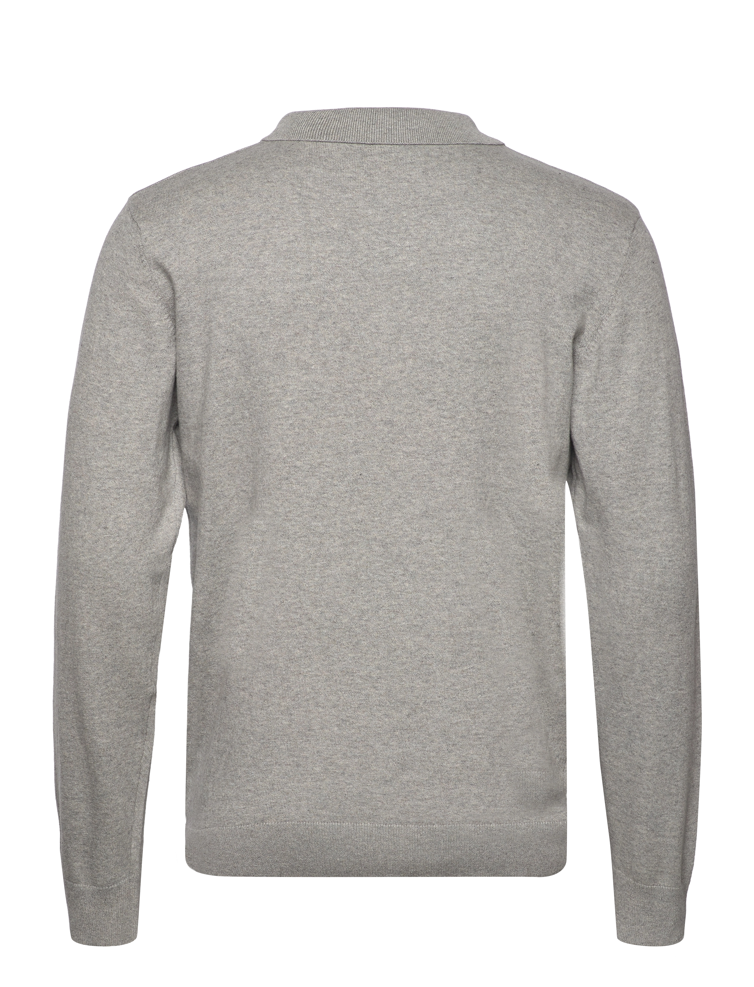 INDICODE - INVimish - long-sleeved polos - lt grey mix - 1