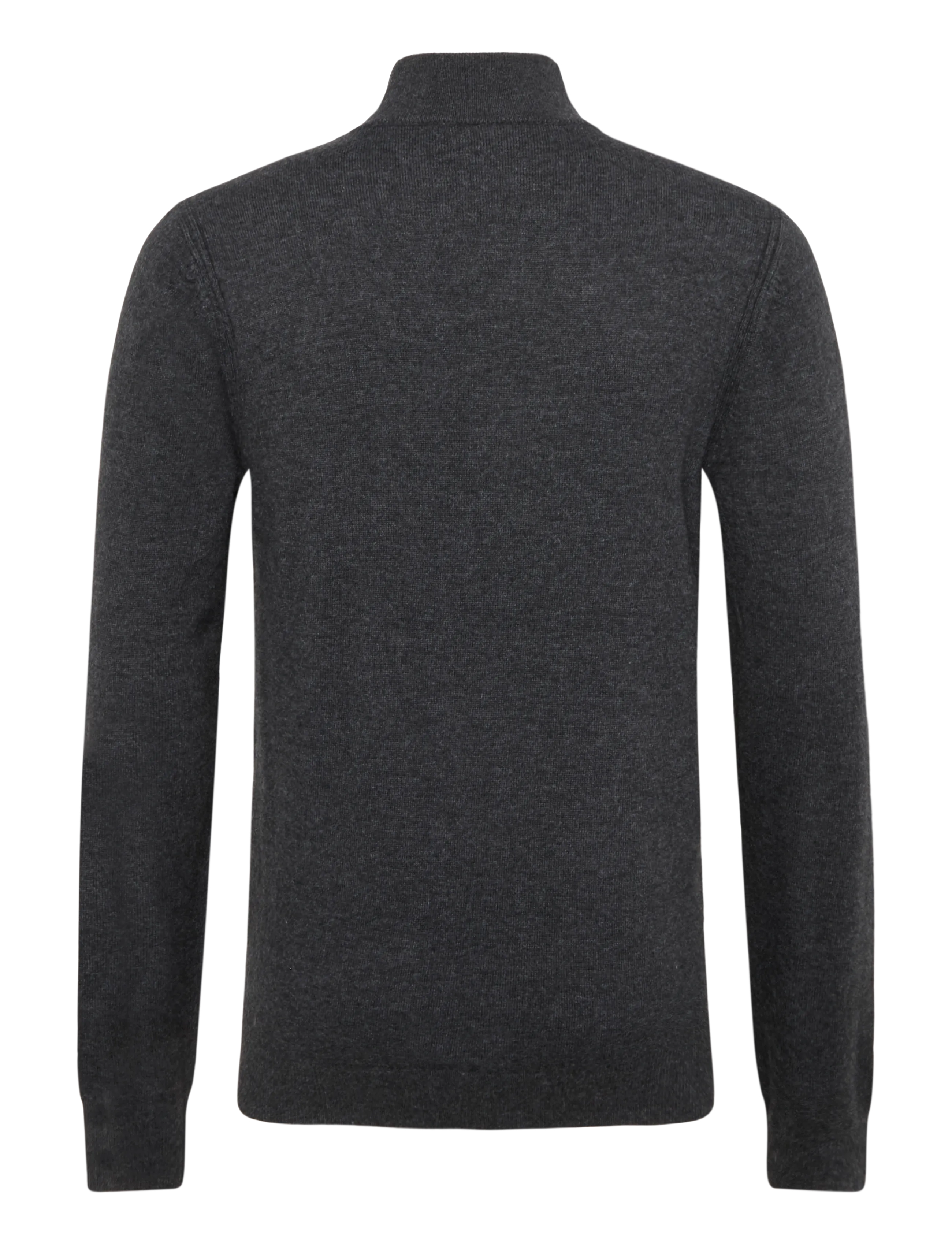 INDICODE - INPromille - pullover mit halbem reißverschluss - charcoal mix - 1