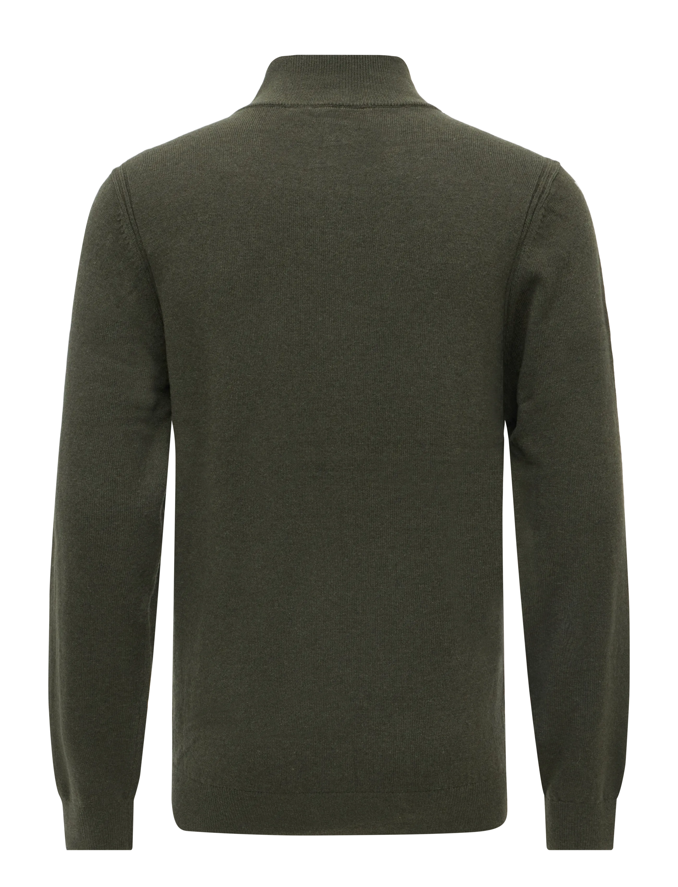 INDICODE - INPromille - pullover mit halbem reißverschluss - forest - 1