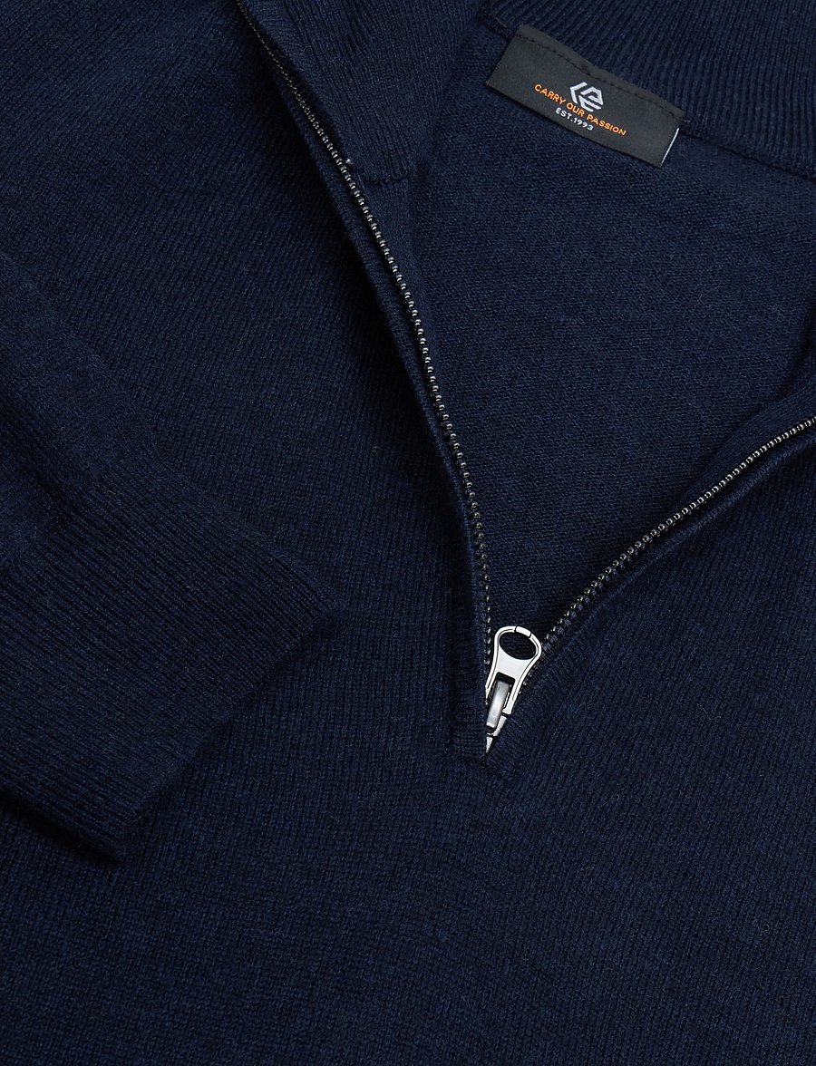 INDICODE - INPromille - half zip-tröjor - navy mix - 2