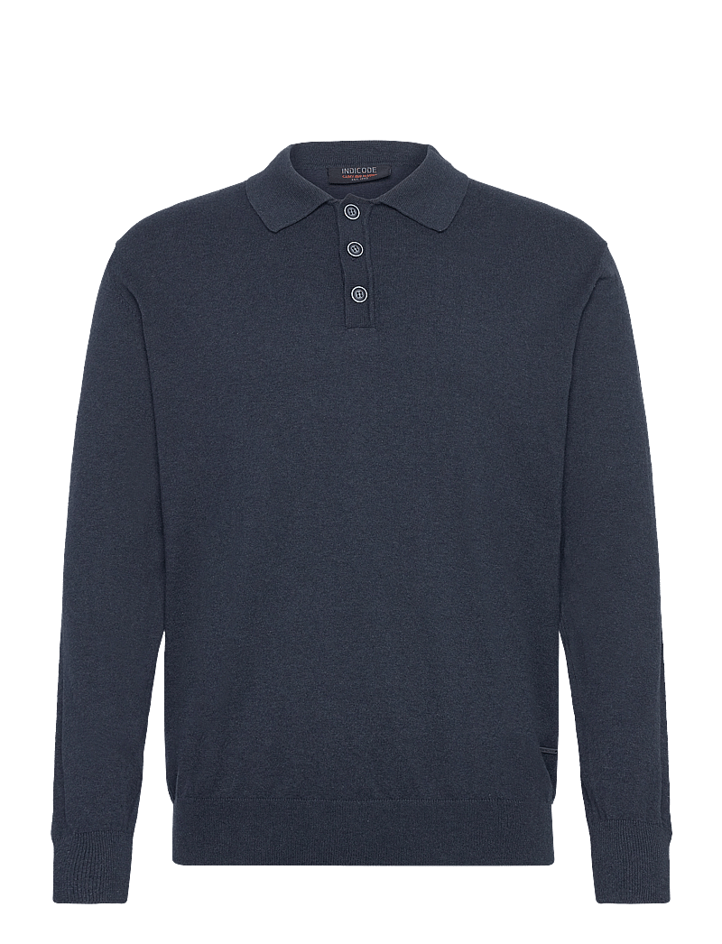INDICODE - INAncona Polo - trikotažiniai polo marškinėliai - navy mix - 0