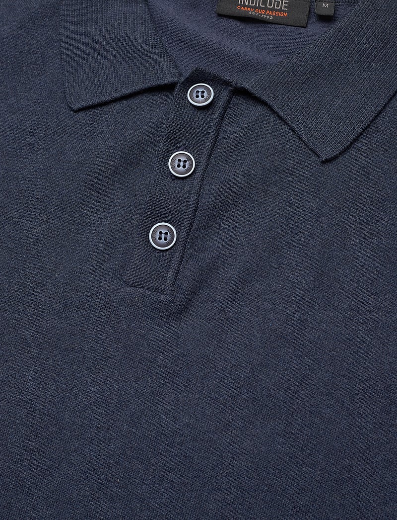 INDICODE - INAncona Polo - trikotažiniai polo marškinėliai - navy mix - 2