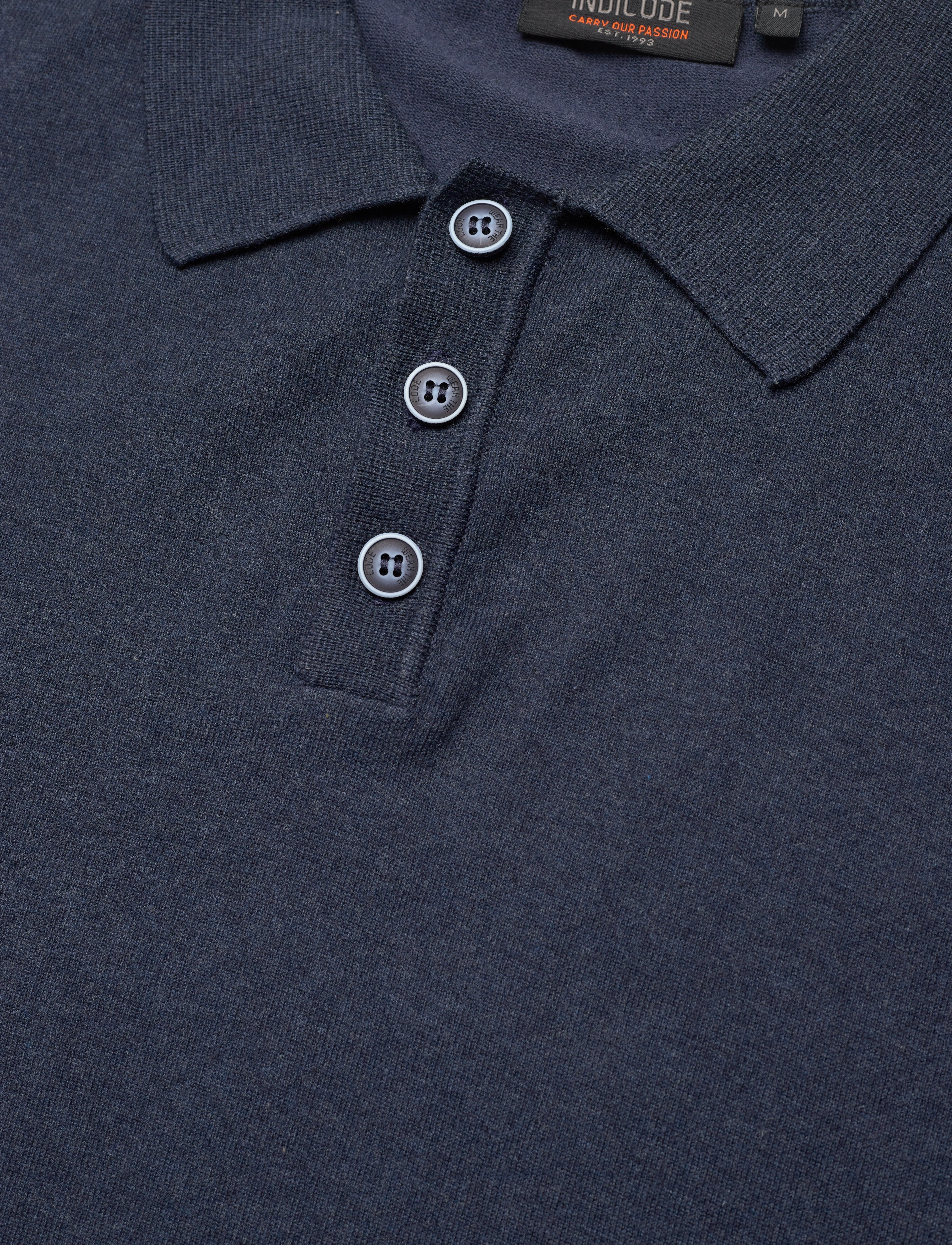 INDICODE - INAncona Polo - neulotut poolot - navy mix - 2