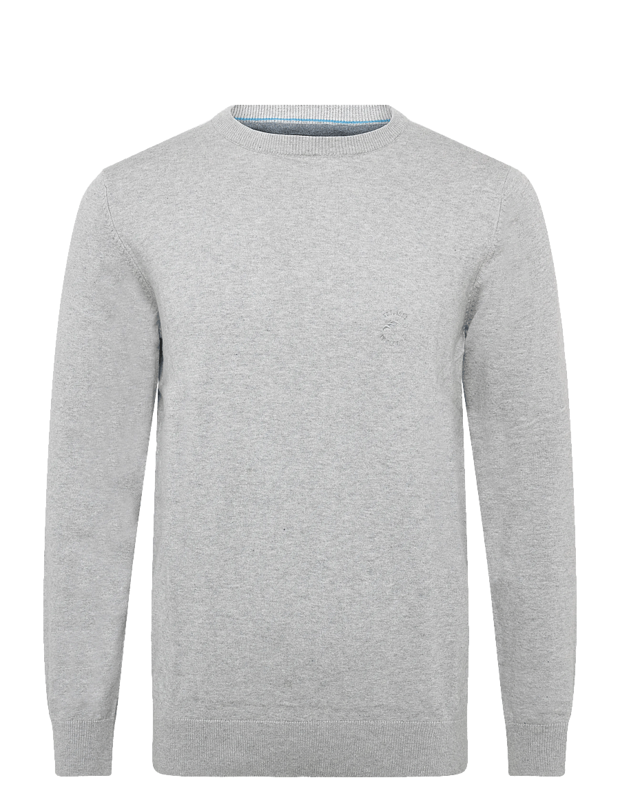 INDICODE - INAncona Crewneck - round necks - lt grey mix - 0