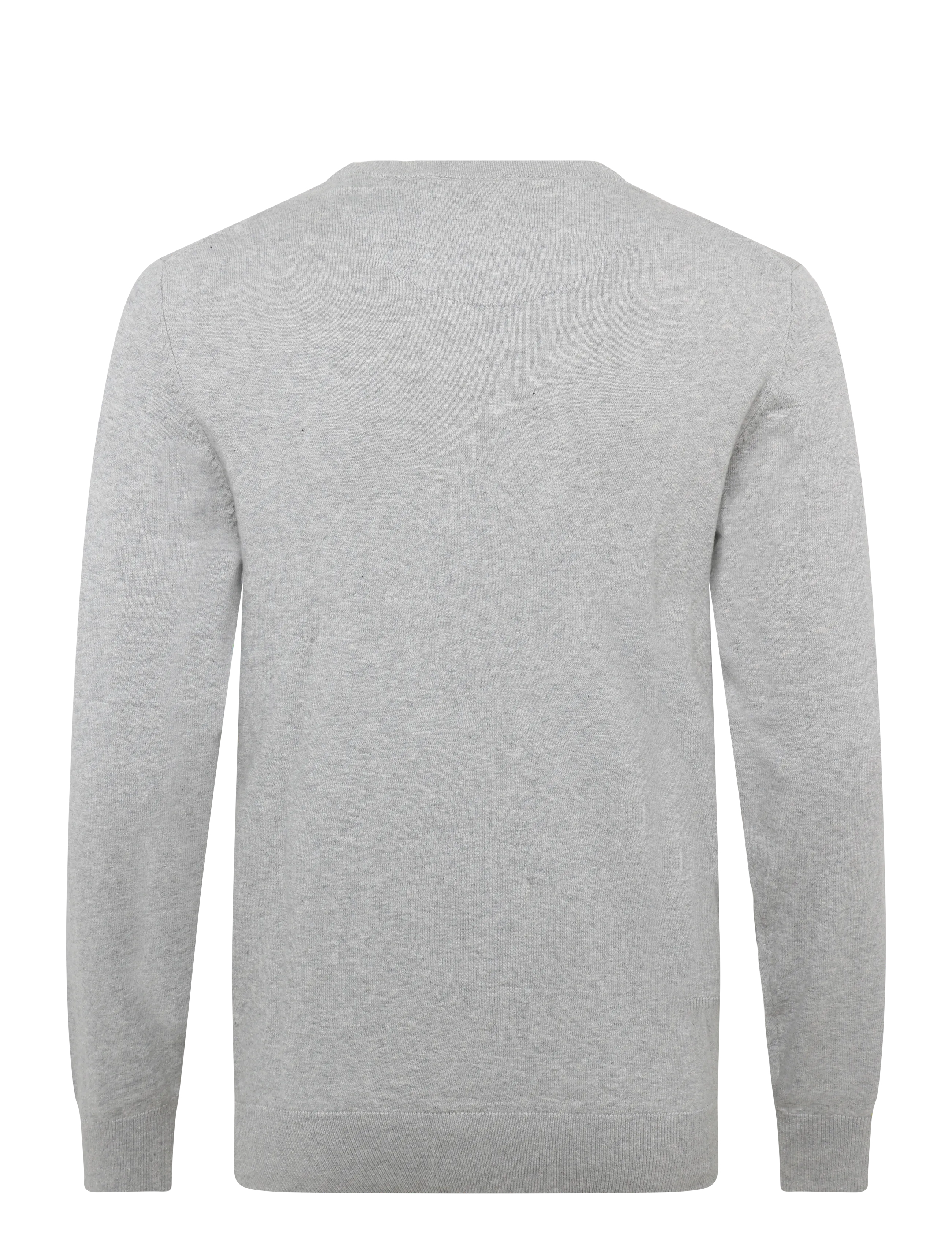 INDICODE - INAncona Crewneck - efterårstøj - lt grey mix - 1