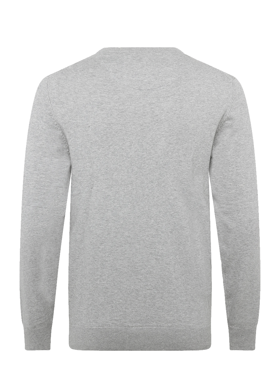 INDICODE - INAncona Crewneck - round necks - lt grey mix - 1