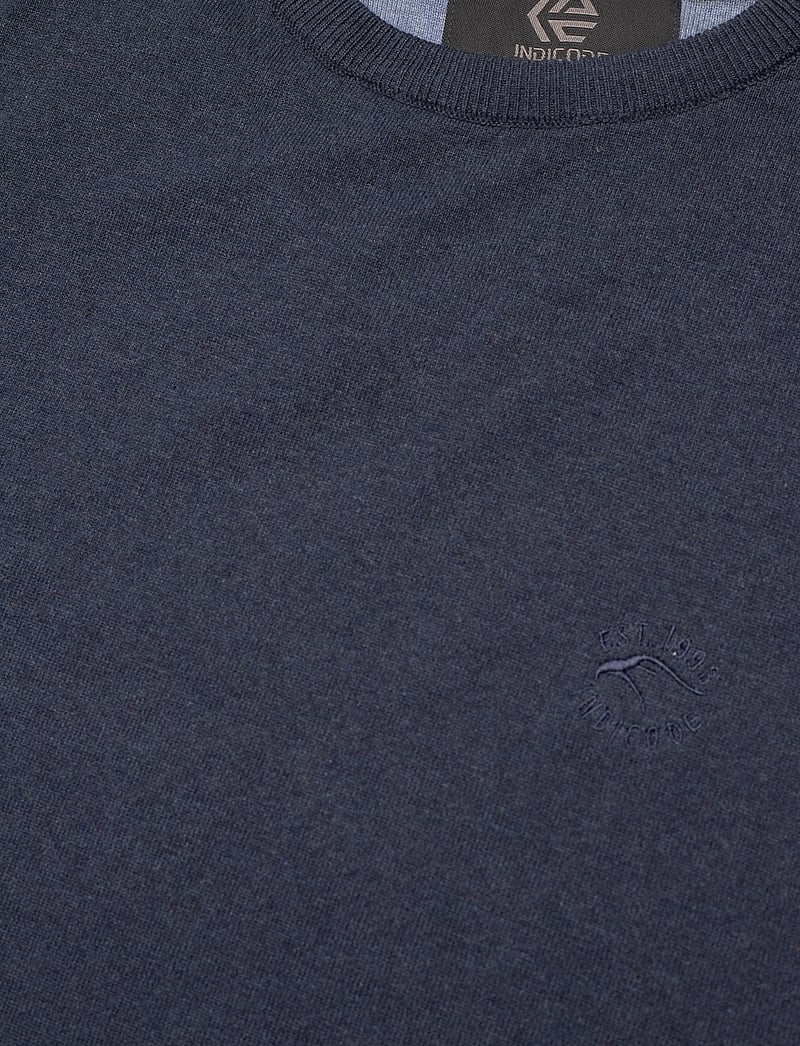 INDICODE - INAncona Crewneck - pyöreäaukkoiset - navy mix - 2