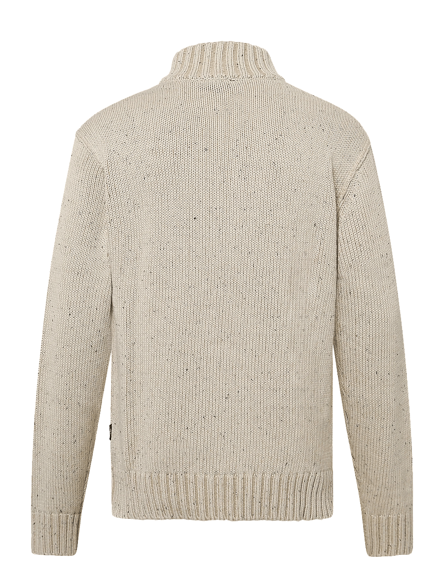 INDICODE - INOscarlo Zip - halfzip strik - ecru mix - 1