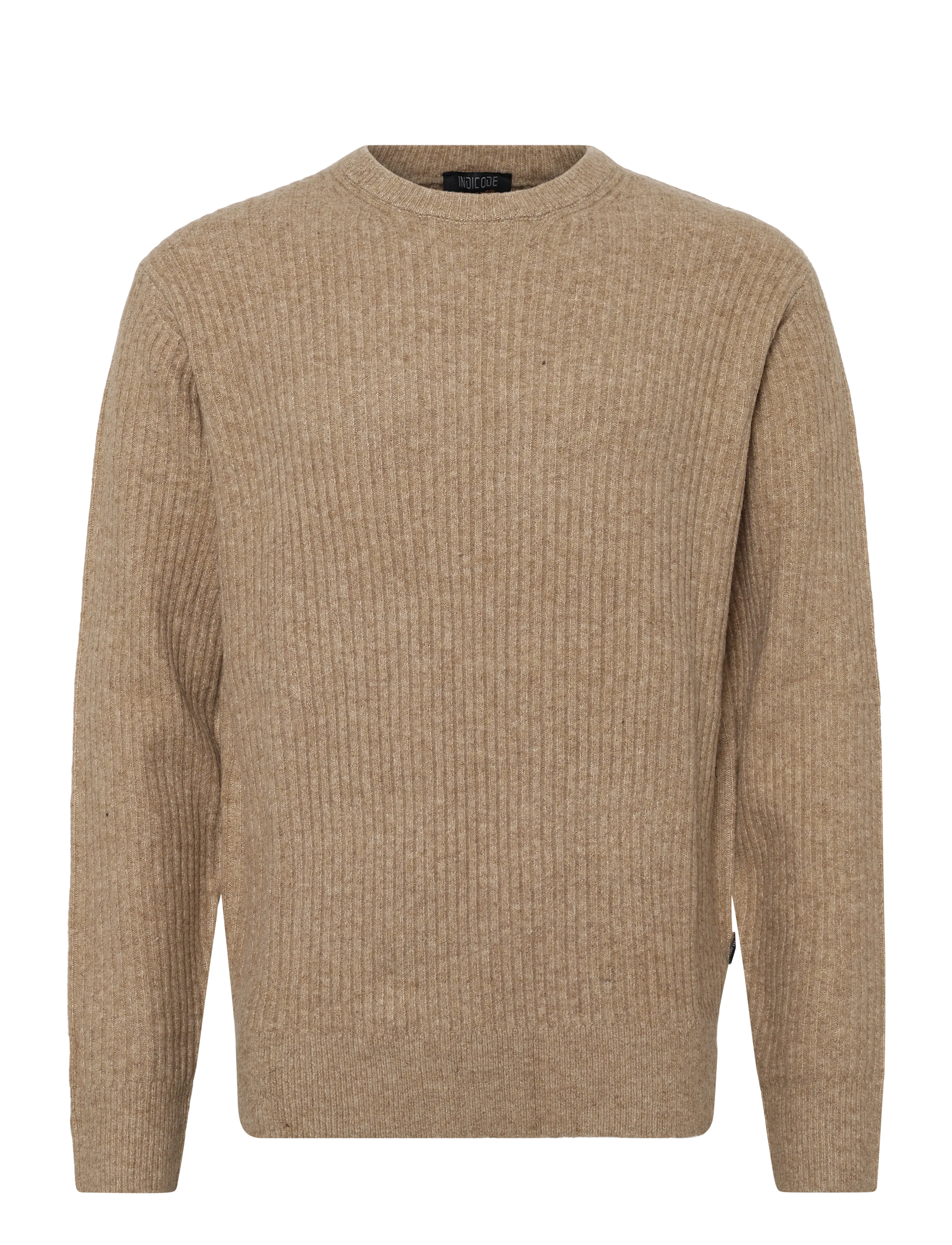 INDICODE INBertram O-neck - Rundhals - BEIGE / beige