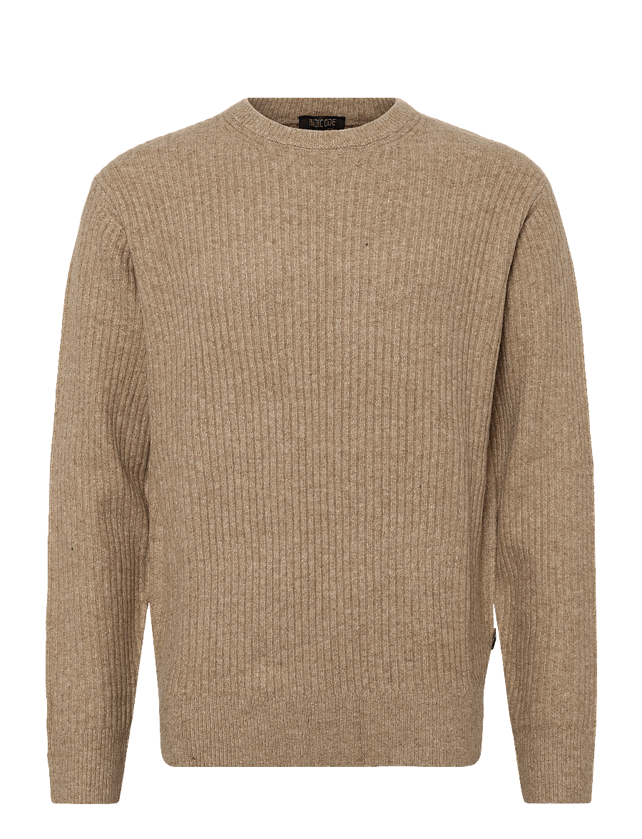 INDICODE - INBertram O-neck - rundhals - beige - 0