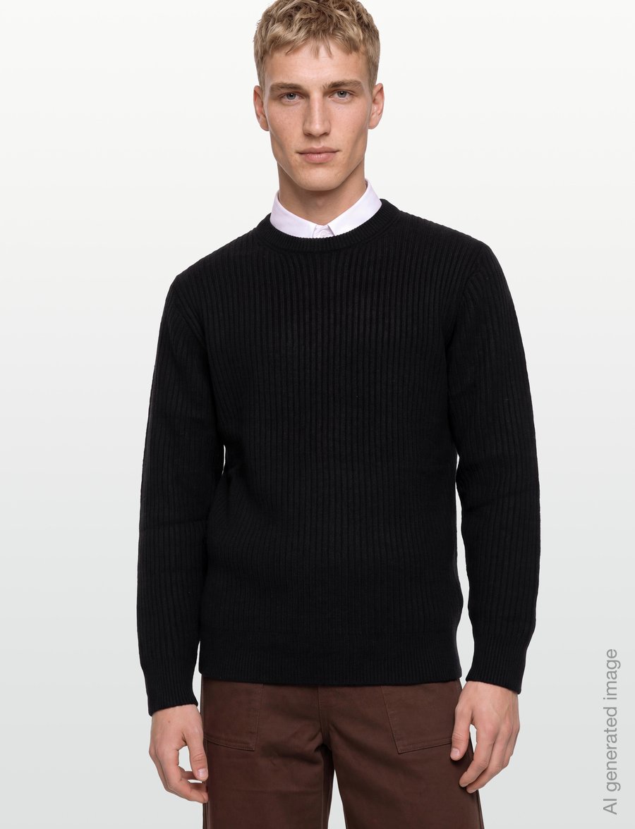 INDICODE - INBertram O-neck - rundhals - black - 3