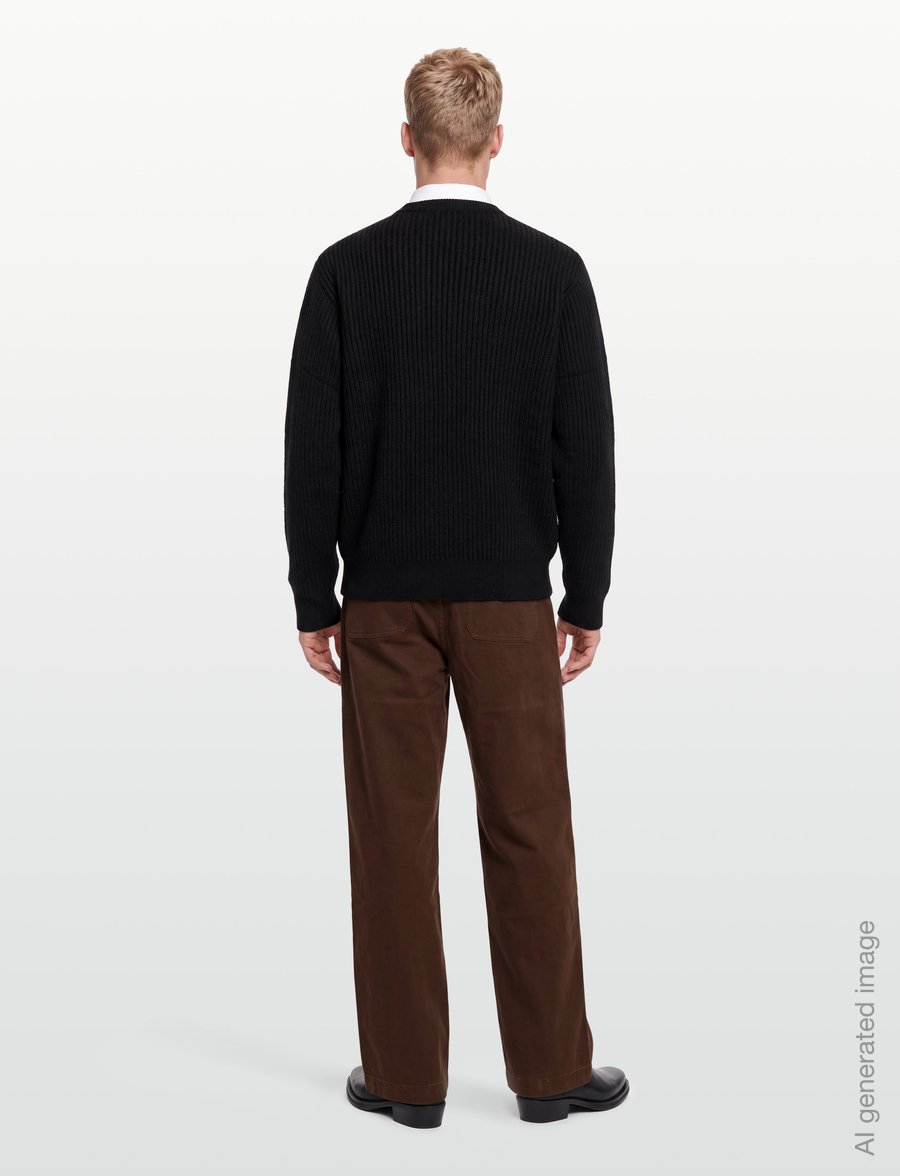 INDICODE - INBertram O-neck - rundhals - black - 4