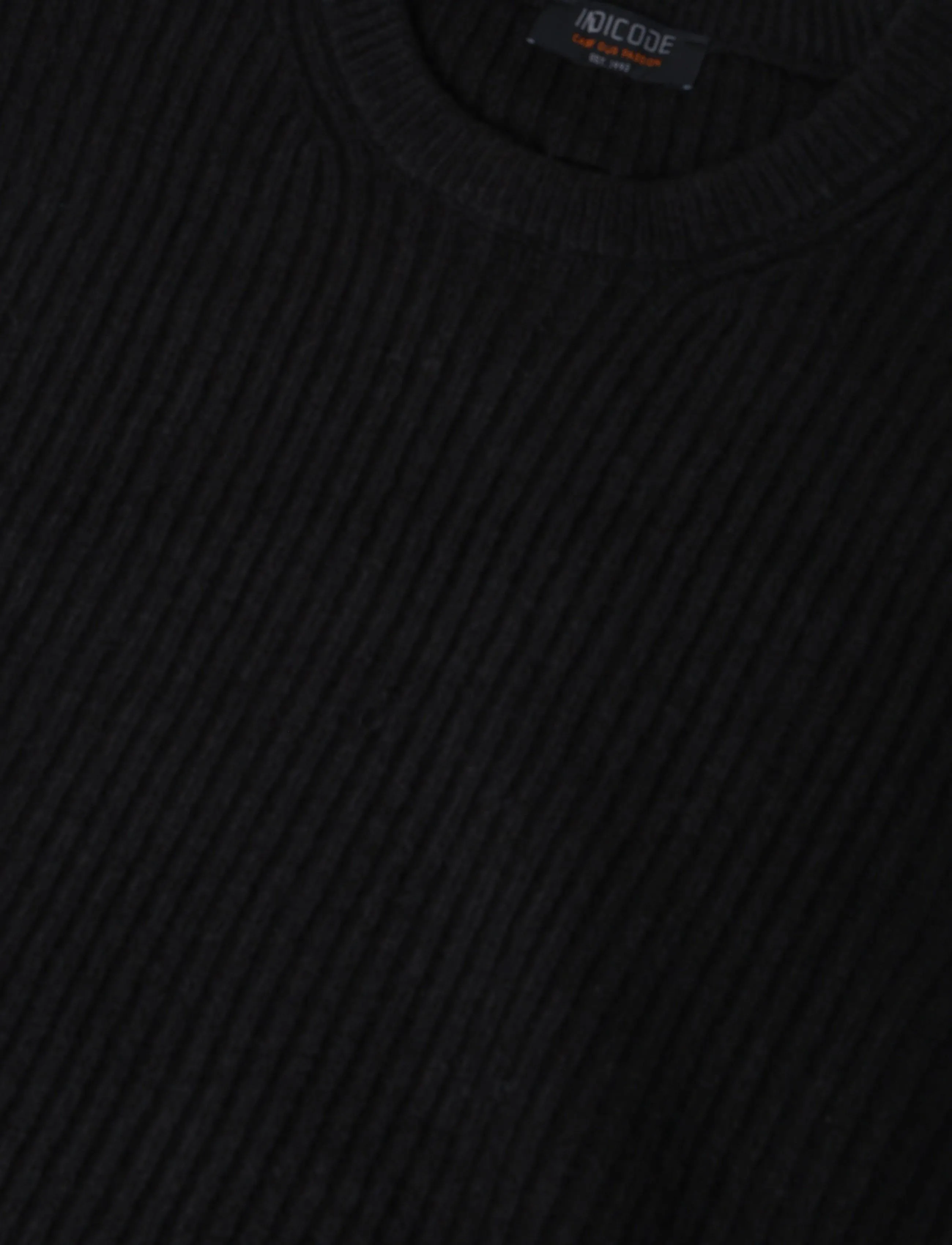 INDICODE - INBertram O-neck - round necks - black - 2