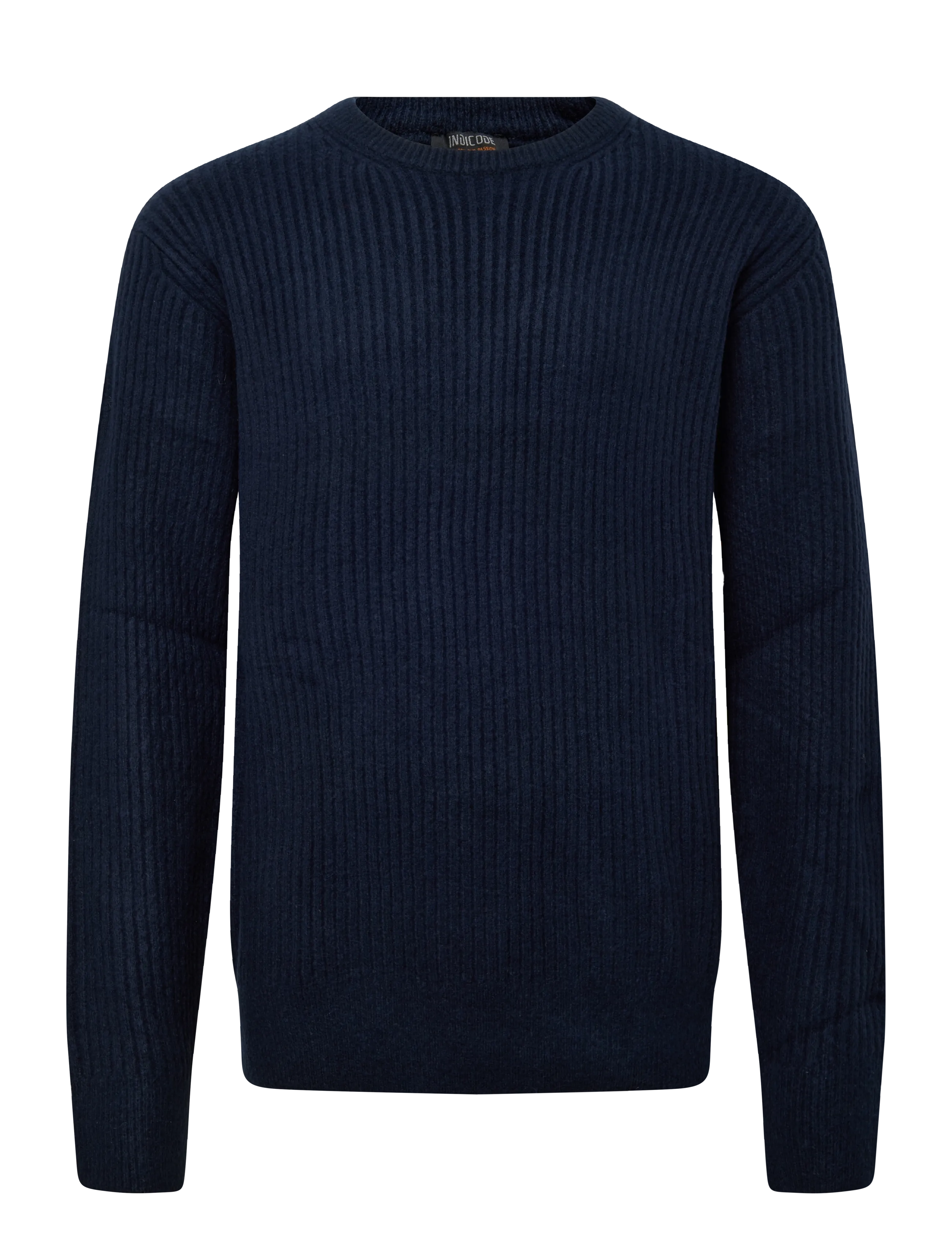 INDICODE INBertram O-neck - Round Necks - NAVY / navy