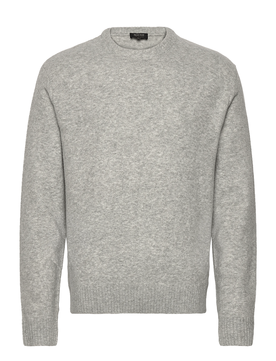 INDICODE - INBertrax O-neck - rundhals - lt grey mix - 0