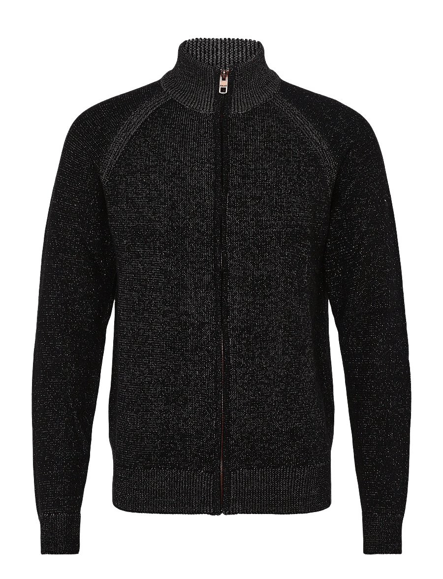 INDICODE - INFun cardigan - full zip tröjor - black - 0