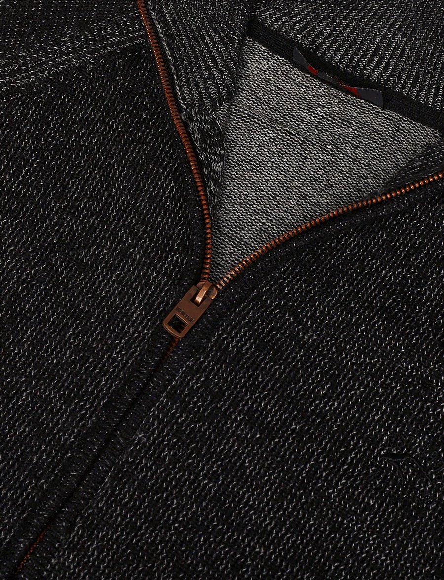 INDICODE - INFun cardigan - full zip tröjor - black - 2
