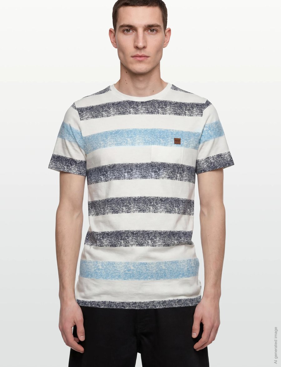 INDICODE - INHernandez - kurzärmelige t-shirts - blue wave - 3