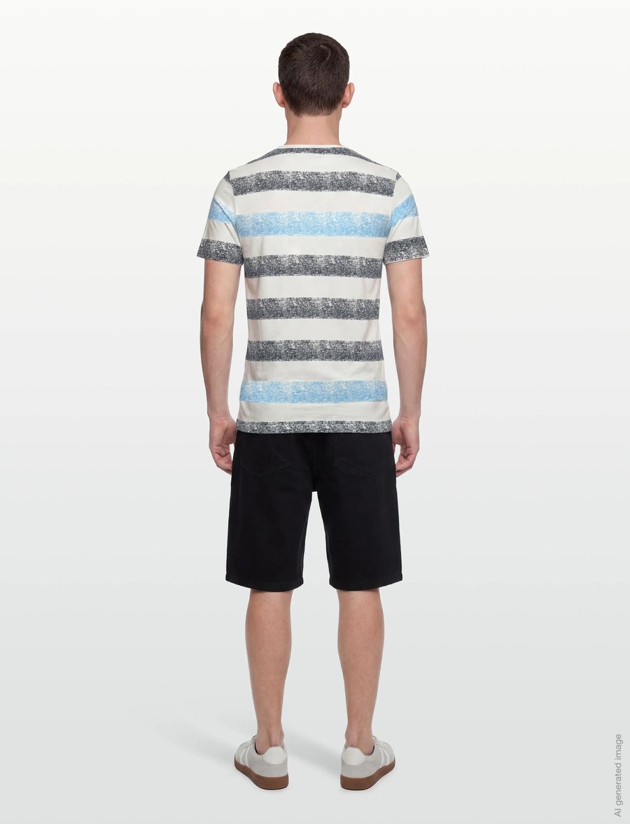 INDICODE - INHernandez - kurzärmelige t-shirts - blue wave - 4