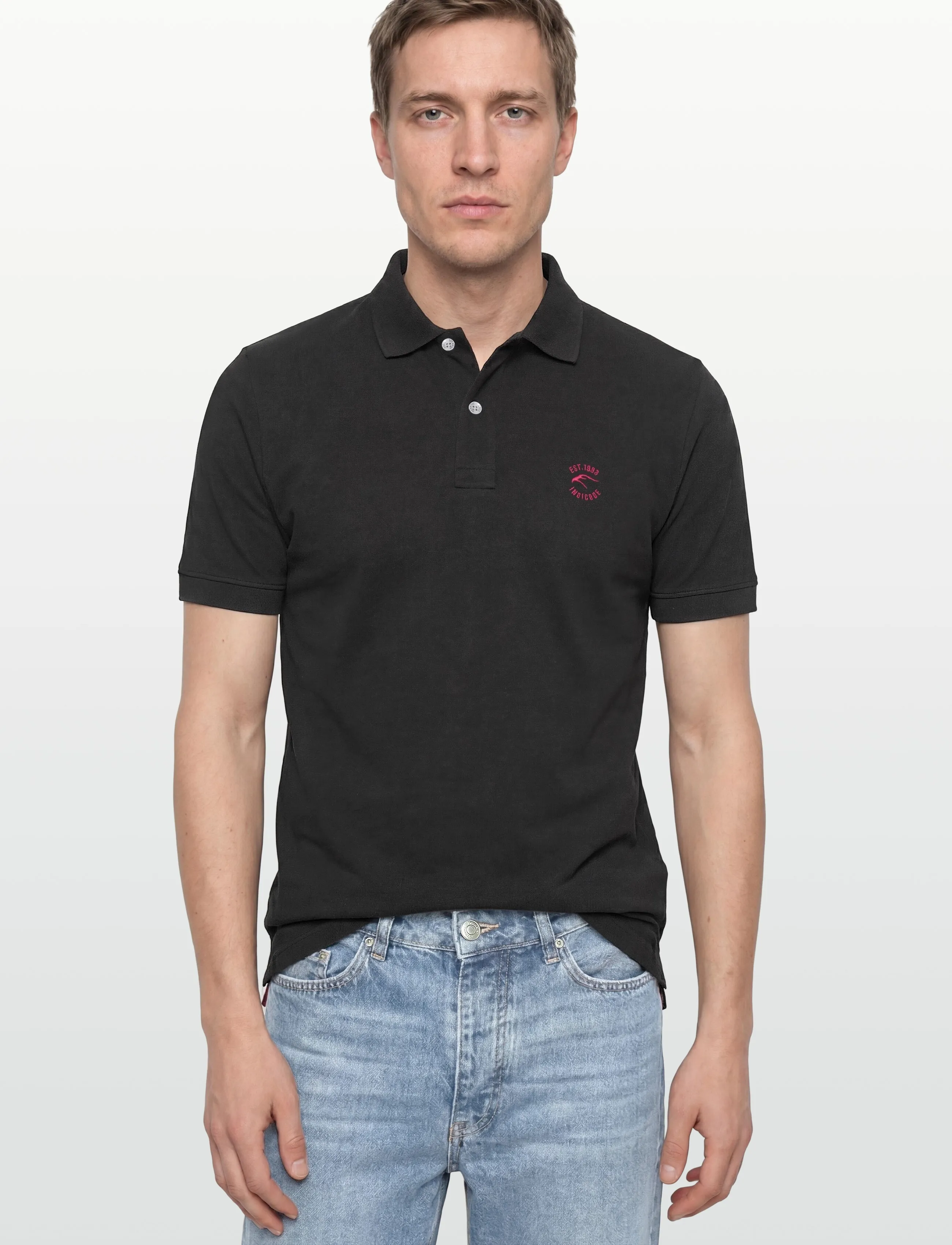 INDICODE - INWadim - short-sleeved polos - black - 3