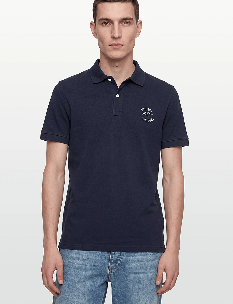 INDICODE - INWadim - kortærmede poloer - navy - 3