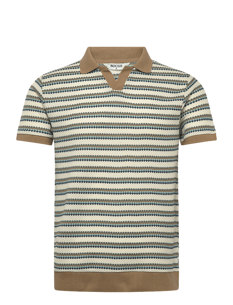 INDICODE - INCamino - gestrickte polohemden - kelp - 0