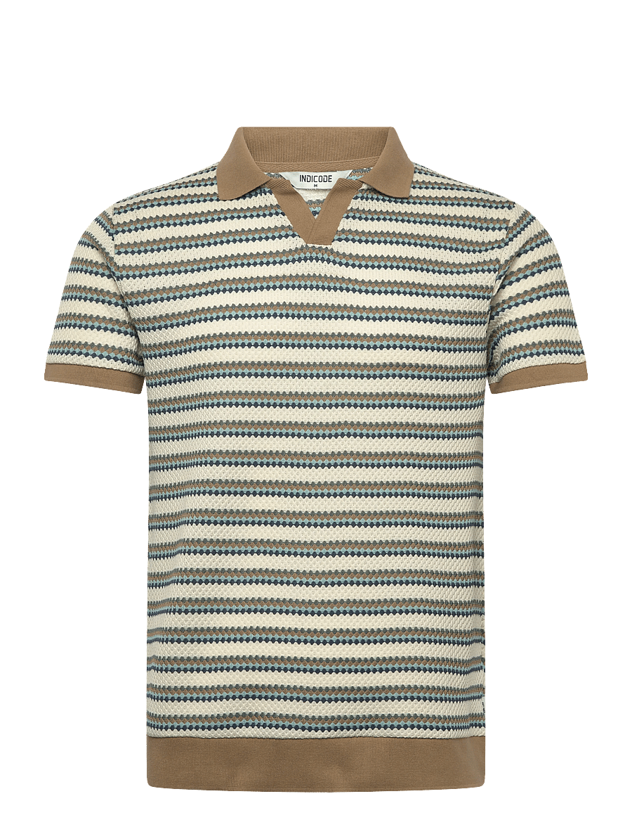 INDICODE - INCamino - gestrickte polohemden - kelp - 1