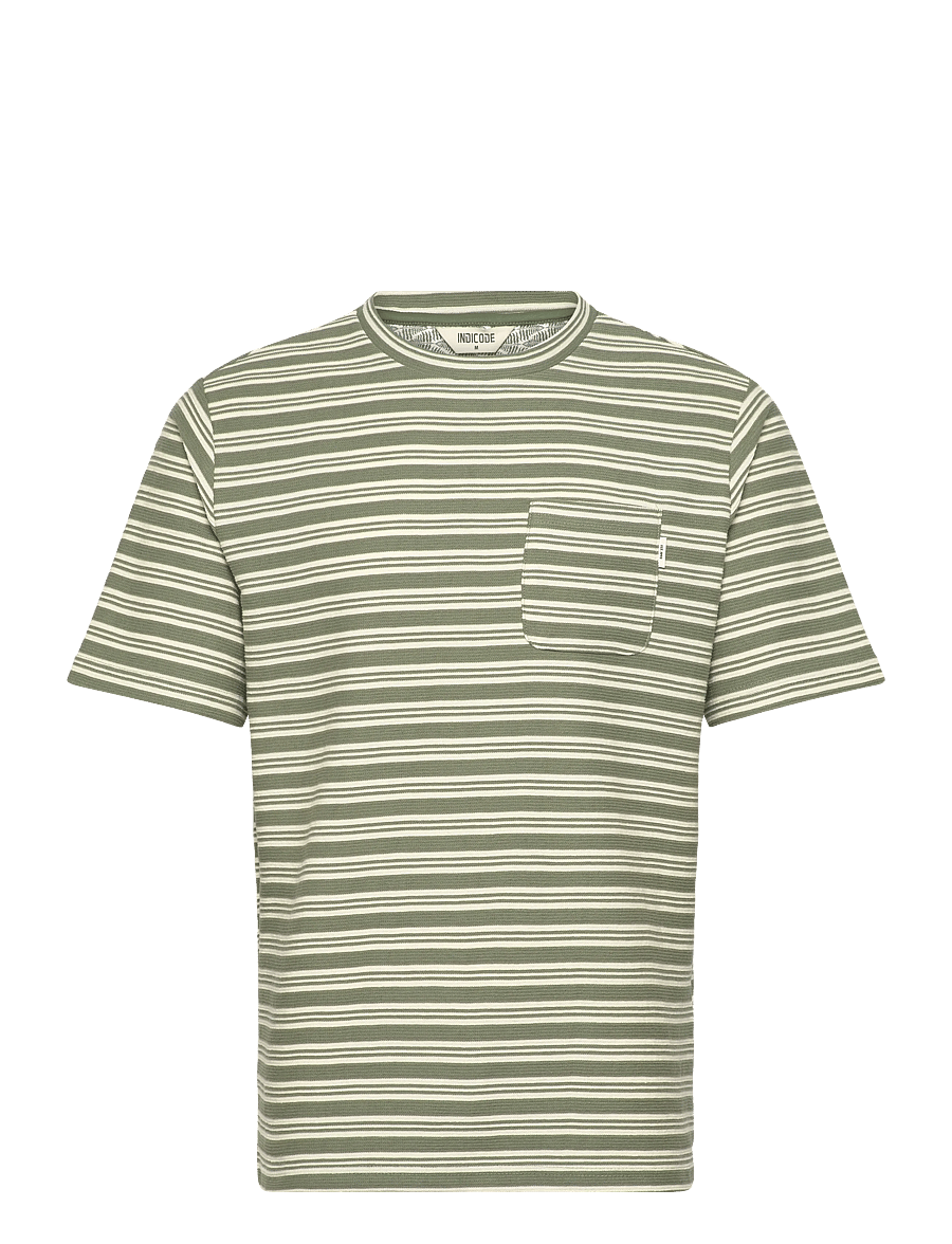 INDICODE - INDrip - kurzärmelige t-shirts - sea spray - 1