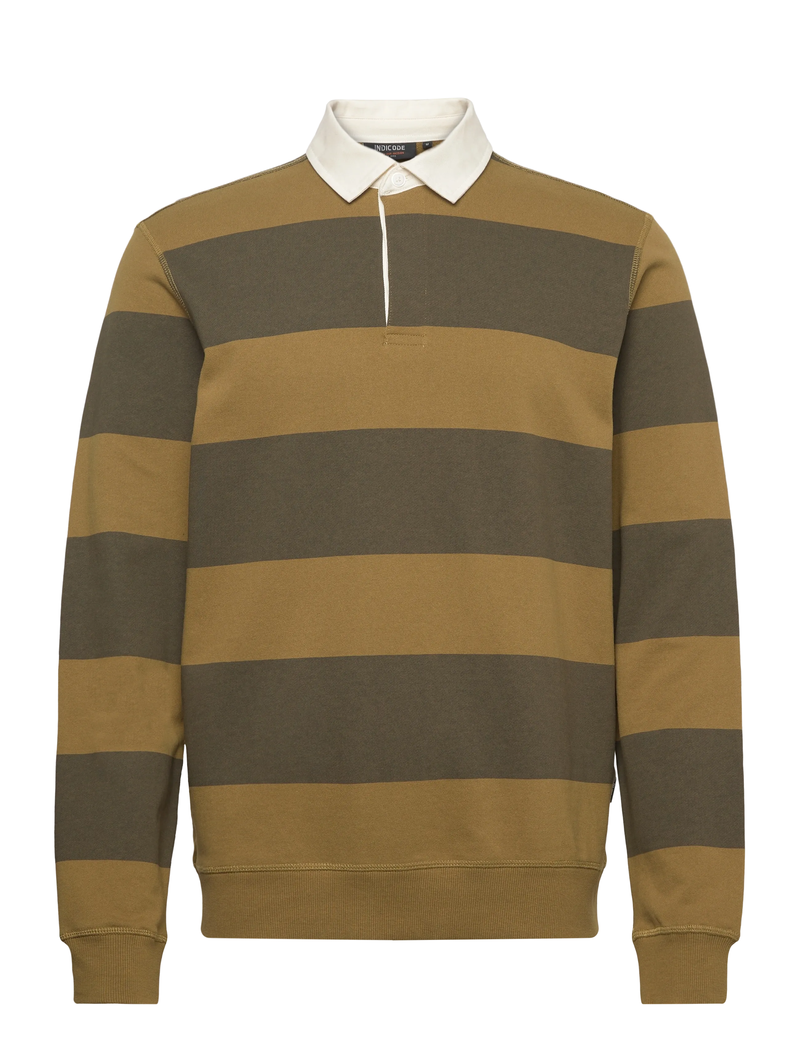 INDICODE Indisnar Stripe Khaki - S - Herren