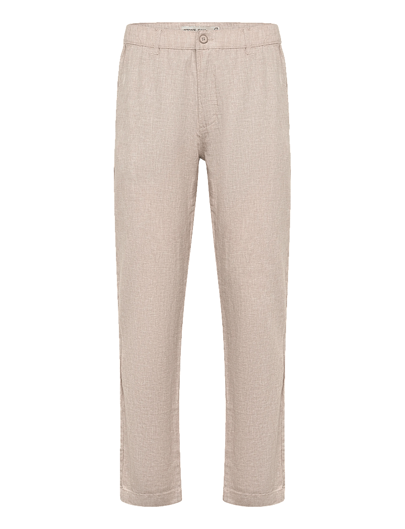 INDICODE - INTrope Pants - leinenhosen - fog - 0
